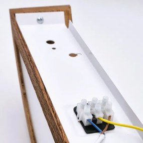 Brilagi - LED fali lámpa CARVALHO 1xE27/60W/230V tölgy cseresznye