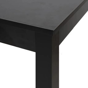 Fekete MDF bárasztal 55 x 55 x 107 cm