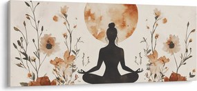 Kép - Narancssárga jóga (120x50 cm)