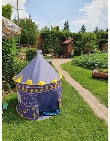 Palota alakú gyerek sátor - Kruzzel - kék