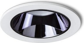 RENDL ANSEL zápustná bílá černý chrom 230V LED 12W 60° 3000K