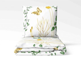 NYÁRI RÉT fehér krepp ágyneműhuzat Ágyneműhuzat mérete: 70 x 90 cm | 140 x 200 cm