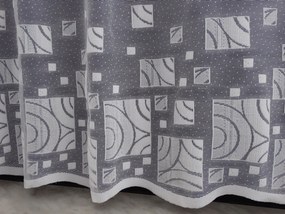 Mg Irigység Jacquard 80/100 fehér 60cm Lengyel 2,0m