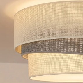Brilagi - TRIO mennyezeti lámpa 1xE27/60W/230V, átm. 40 cm, krém/szürke