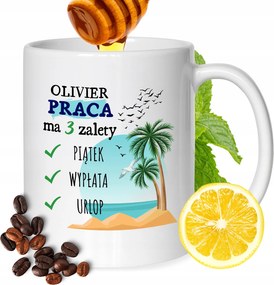 Bögre Olivier Férj Barátjának Ajándék Nyomtatott Fehér 330ml