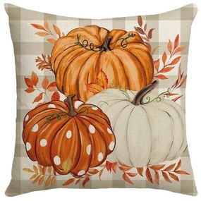 PUMPELLE díszpárnahuzat 45x45 cm, bézs