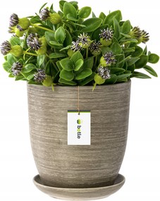 Kerámia kaspó ø32cm, beton talppal