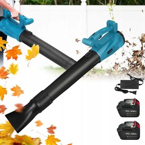 Akkumulátoros Hólevélfúvó kerti fűlevélhez 2 db elem