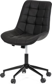 Forgószék állítható magassággal, fekete kárpittal. KA-V3120 BK3