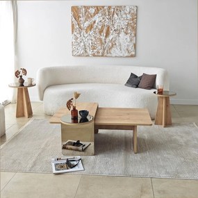 Luna 4 - Bronze, Sapphire Oak