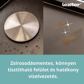 Meria IV rozsdamentes mosogató