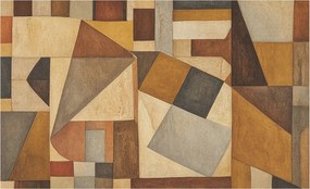 Fotótapéta Flizelin Fal a hálószobába Geometrikus absztrakt 416x254