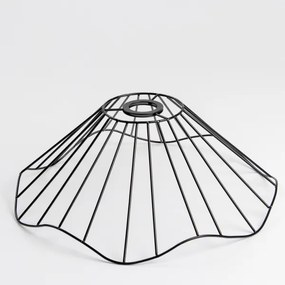 Brilagi - LED függeszték kábelen CERIA WIRE 1xE27/40W/230V Ø 40 cm fekete