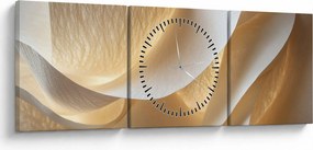 Kép - Papír textúra (órával) (90x30 cm)