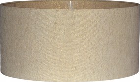 Exkluzív Lámpabúra E27 Feltekerhető Szélű henger lámpabúra 40 cm Bézs+Arany Latina