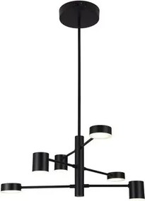 Rabalux beltéri led függeszték 30w 2400lm 4000k fekete solomon
