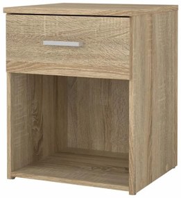 GARBO éjjeliszekrény, sonoma tölgy