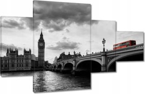 Festmények 130x80 Big Ben híd Anglia