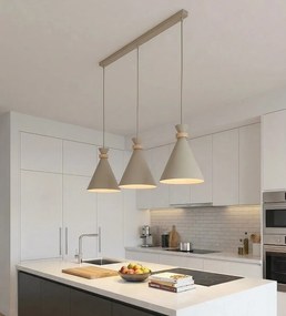 Emibig modern skandináv függeszték zero bézs emi1683/3