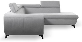 Sarok ülőgarnitúra Monaco (platina) (J). 1098035