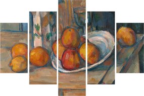 Kép - Paul Cézanne, Still Life with Milk Jug and Fruit, reprodukciók (150x105 cm)