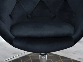Fotel Lush 3 (fekete + króm). 1110207