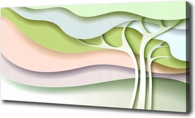 Vászonkép Absztrakt fa 100x70 cm