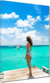 Vászonkép 70x100 Csinos nők Csajok Nagymamák