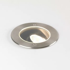 ASTRO 1378003 CROMARTY Kültéri Talajba Építhető Lámpa Csiszolt ezüst LED IP44