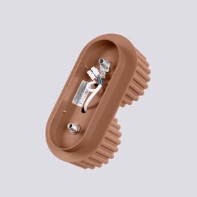 Sollux SL.1808 - AURA barna spotlámpa 2xGX53/10W/230V