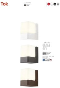 Redo 90489 - LED Kültéri fali lámpa TOK LED/9,4W/230V IP44 antracit