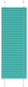 pliszírozott redőny Benzinzöld 40x150 cm szövetszélesség