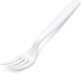 Villa, műanyag, többször használatos, 18 cm, 50 db, fehér (KHMU315)