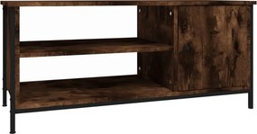 vidaXL füstös tölgy színű szerelt fa TV-szekrény 100 x 40 x 45 cm