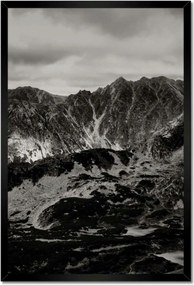 Poszterek keretben 40x60 Tátra Lengyel hegyek Kilátás