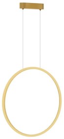 LED csillár SATURNO LED/28W/230V, 50 cm, IP44, arany