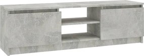 vidaXL betonszürke szerelt fa TV-szekrény 120 x 30 x 35,5 cm