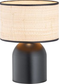 Emibig modern asztali lámpa aspen bézs fekete emi1324/ln1