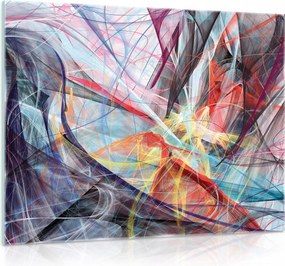 Üvegfestmény Absztrakt 3D művészet 80x60