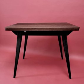 Bővíthető étkezőasztal kőrisfa dekoros asztallappal 65x90 cm Envelope – Ragaba