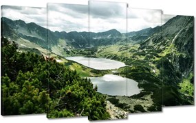 Vászonkép 100x60 Az öt tó völgye