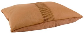 Leather Look konyakbarna párna, 50 x 30 cm - PT LIVING