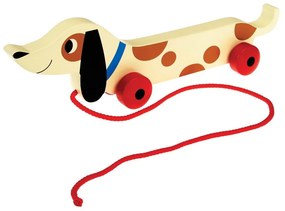 Charlie The Sausage Dog húzható fajáték, hossz 31,5 cm - Rex London
