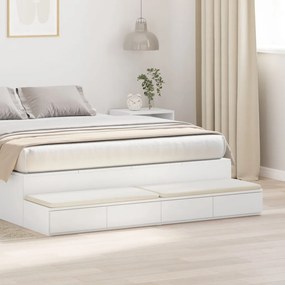 Éjjeli Asztalok Fehér MDF 140 x 36.5 x 16.5 cm Éjjeli Asztal