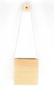 Colgantes fehér fenyőfa kaspó, ⌀ 17 x 62 cm - Surdic