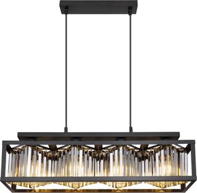 Függeszték Matt fekete MATHILDE GLOBO-15697-4H