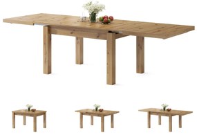 Mazzoni ROYAL Artisan Tölgy - 270 cm-es NYITHATÓ ASZTAL!