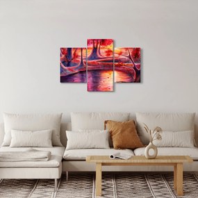 Egy varázslatos erdő képe (90x60 cm)