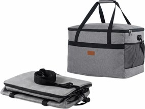 Utazó termosztáska CAMP TOUR 40L, szürke