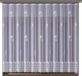 Mg Függöny 624/648 Fehér 200X160cm Kész Szalaggal M